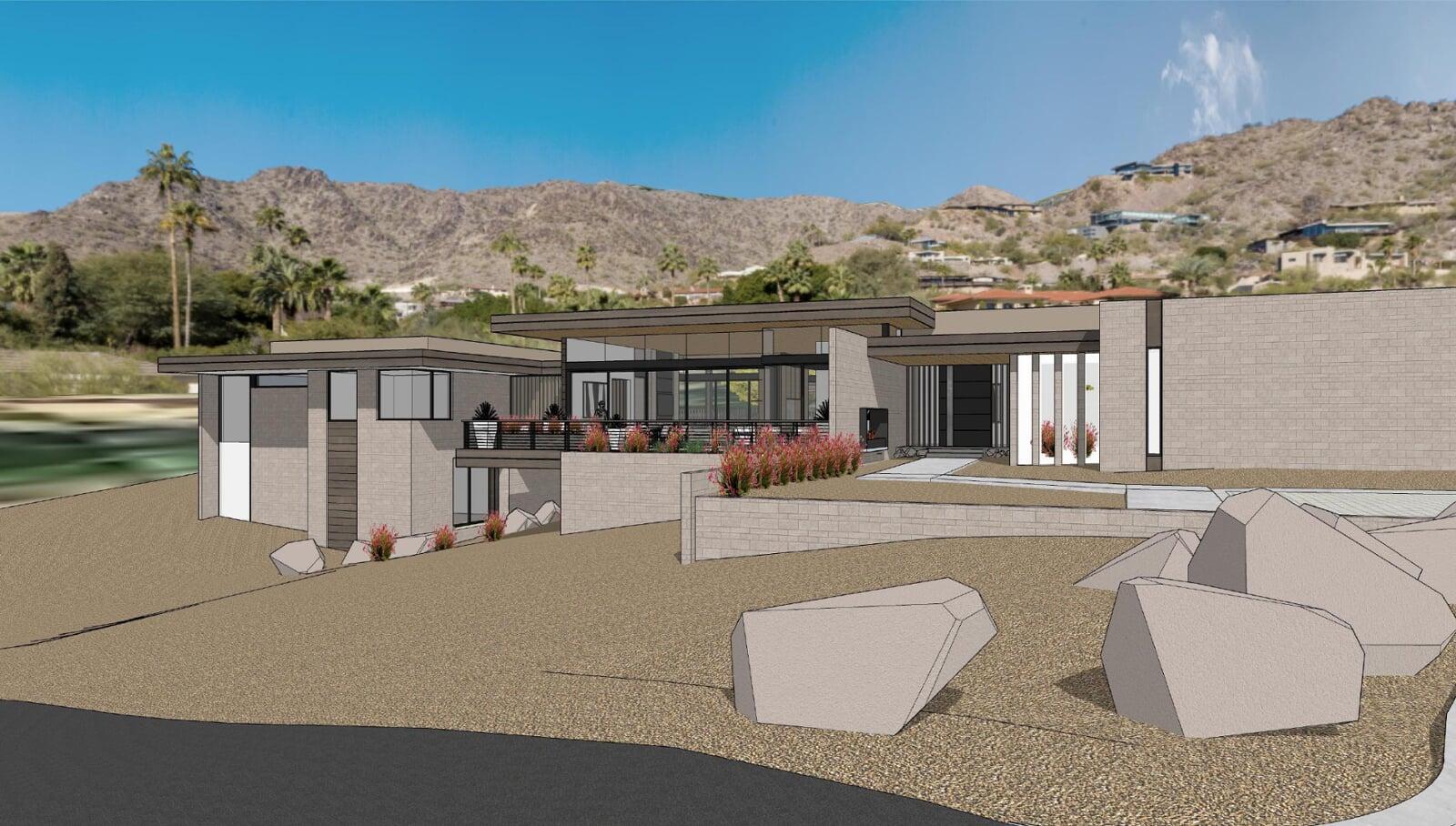 Clearwater Hills Modern – luxury custom residence in Scottsdale, AZ guided by ADVOCATE