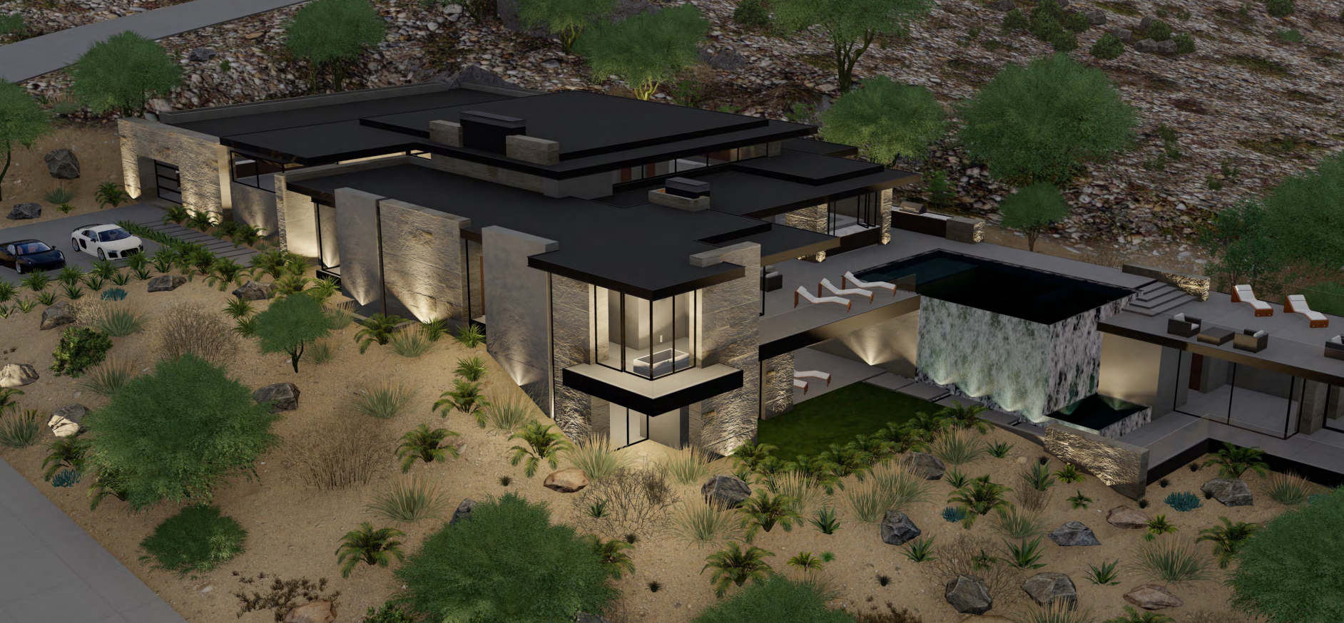 Desert Jewel – luxury custom residence in Paradise Valley, AZ guided by ADVOCATE